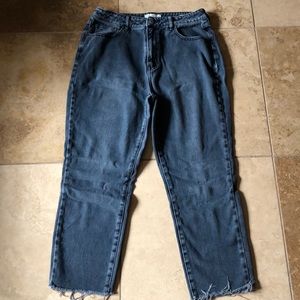 PacSun dark wash mom jeans